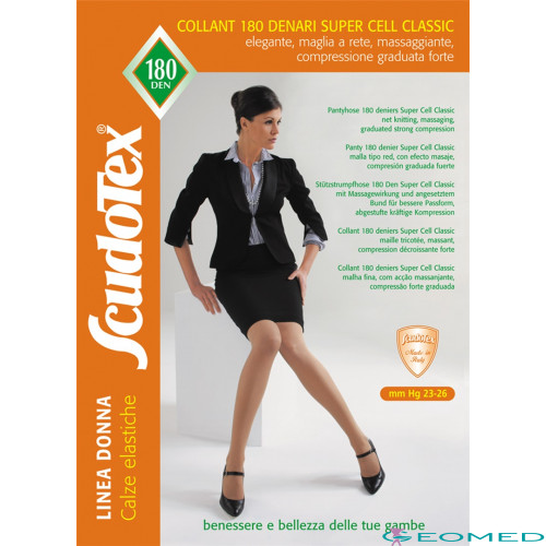 835 Колготки компрессионные 2 класса Scudotex (23-26 mmHg) 180 den